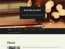 Tablet Screenshot of michelleraybooks.com